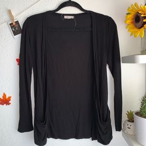 Black cardigan | A’gaci